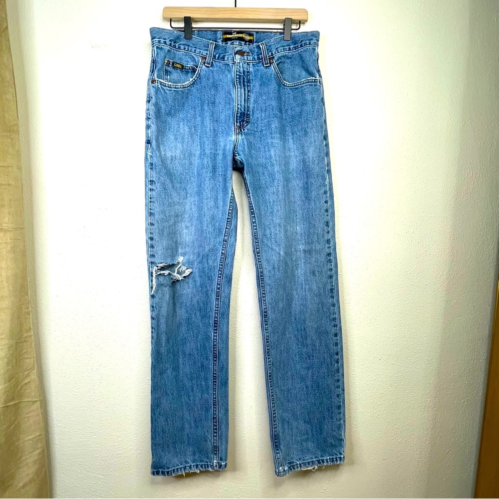 Lee 32x32 Regular Fit Straight Leg Jeans